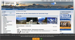 Desktop Screenshot of gemeinde.prags.bz.it